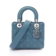 Dior Vintage Pre-owned Laeder dior-vskor Blue, Dam