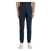 Cruna Slim-fit Trousers Blue, Herr