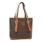 Celine Vintage Pre-owned Laeder handvskor Brown, Dam