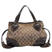 Gucci Vintage Pre-owned Laeder gucci-vskor Beige, Dam