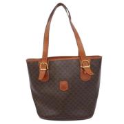 Celine Vintage Pre-owned Canvas celine-vskor Brown, Dam