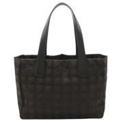 Chanel Vintage Pre-owned Tyg chanel-vskor Brown, Dam