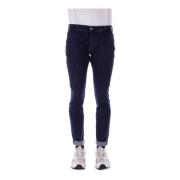 Dondup Slim Fit Denim Jeans med Logo Blue, Herr