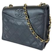 Chanel Vintage Pre-owned Laeder chanel-vskor Black, Dam