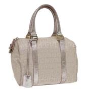 Fendi Vintage Pre-owned Canvas handvskor Gray, Dam