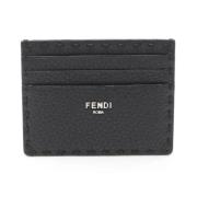 Fendi Vintage Pre-owned Laeder plnbcker Black, Dam