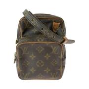 Louis Vuitton Vintage Pre-owned Canvas crossbodyvskor Brown, Dam