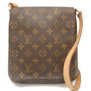 Louis Vuitton Vintage Pre-owned Canvas louis-vuitton-vskor Brown, Dam