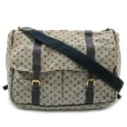 Louis Vuitton Vintage Pre-owned Canvas crossbodyvskor Blue, Dam