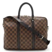 Louis Vuitton Vintage Pre-owned Canvas handvskor Brown, Herr