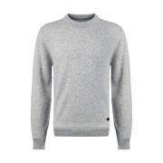 Barbour Essential Patch Crew Sweater Gray, Herr