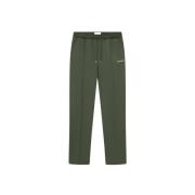 Les Deux Teknisk Poly-Blend Track Pants Green, Dam