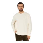 Ralph Lauren Beige tröja med broderad logotyp Beige, Herr