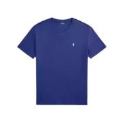 Ralph Lauren Marinblå T-shirt Regular Fit Blue, Herr