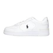 Ralph Lauren Vita Låga Top Sneakers Master Court White, Herr