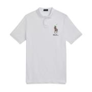 Ralph Lauren Bomullspolotröja Classic Fit White, Herr