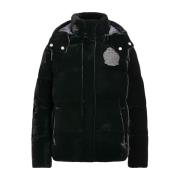 Ralph Lauren Svart quiltad dunjacka Black, Dam