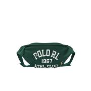 Ralph Lauren Grön canvas midjeväska Green, Herr