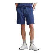 Ralph Lauren Blå French Terry Shorts Blue, Herr