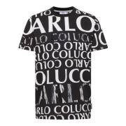 Carlo Colucci Black Friday T-shirt Black, Herr