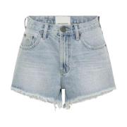 One Teaspoon Denim shorts med medium upphov Blue, Dam