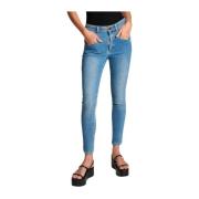 One Teaspoon Blå Skinny Preachers Jeans Blue, Dam