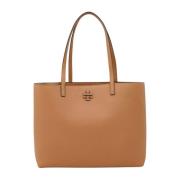 Tory Burch Brun McGraw Logoväska Brown, Dam