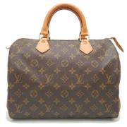 Louis Vuitton Vintage Pre-owned Canvas handvskor Brown, Dam