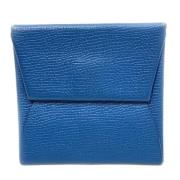 Hermès Vintage Pre-owned Laeder plnbcker Blue, Dam