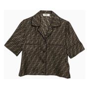 Fendi Mysigt Pyjamasset Brown, Dam