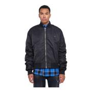 John Richmond Bomber med dragkedja Black, Herr