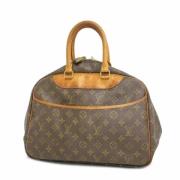 Louis Vuitton Vintage Pre-owned Tyg handvskor Brown, Dam