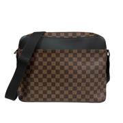 Louis Vuitton Vintage Pre-owned Canvas axelremsvskor Brown, Dam