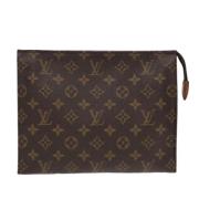 Louis Vuitton Vintage Pre-owned Canvas louis-vuitton-vskor Brown, Dam