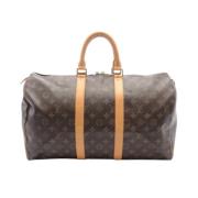 Louis Vuitton Vintage Pre-owned Canvas louis-vuitton-vskor Brown, Dam