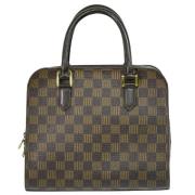 Louis Vuitton Vintage Pre-owned Canvas louis-vuitton-vskor Brown, Dam