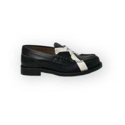 College Klassiska Loafers för College Stil Black, Dam