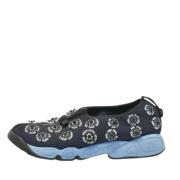 Dior Vintage Pre-owned Mesh sneakers Blue, Dam