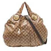 Gucci Vintage Pre-owned Laeder gucci-vskor Beige, Dam