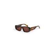 Off White Stiliga vita Sunglasses Brown, Unisex