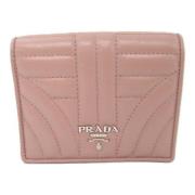 Prada Vintage Pre-owned Laeder plnbcker Beige, Dam