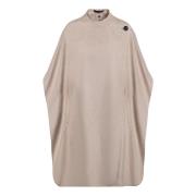 The Garment Stilig Kappa med Cape Design Brown, Dam