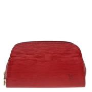 Louis Vuitton Vintage Pre-owned Laeder louis-vuitton-vskor Red, Dam