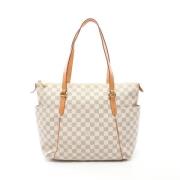 Louis Vuitton Vintage Pre-owned Canvas louis-vuitton-vskor White, Dam