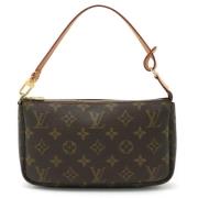 Louis Vuitton Vintage Pre-owned Canvas kuvertvskor Brown, Dam