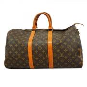 Louis Vuitton Vintage Pre-owned Tyg handvskor Brown, Dam