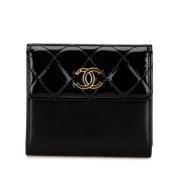 Chanel Vintage Pre-owned Laeder plnbcker Black, Dam