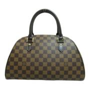 Louis Vuitton Vintage Pre-owned Canvas handvskor Brown, Dam