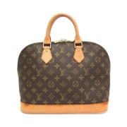 Louis Vuitton Vintage Pre-owned Tyg handvskor Brown, Dam