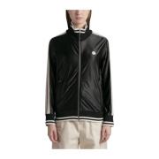 Moncler Blank Track Jacket 'Svart' Black, Dam